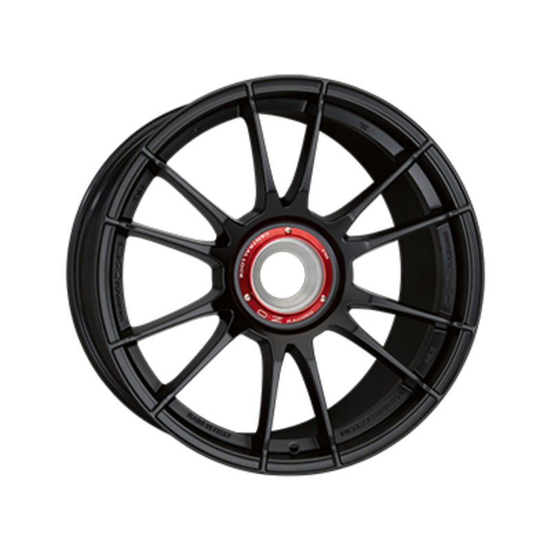 OZ Ultraleggera HLT CL 21x12" Centrelock ET45, Noir Mat / Satiné